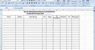 Maybe you would like to learn more about one of these? Contoh Format Administrasi Sekolah Inventaris Barang Berkas Edukasi