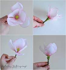 Wafer Paper Magnolia Wafer Paper Edible Paper Flowers Wafer Paper Flowers