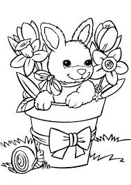 Click on any spring picture above to start coloring. Coloring Pages Spring Bunny Coloring Pages