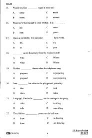 Panduan pra penulisan bahasa inggeris penulisan upsr via. Soalan Grammar Bahasa Inggeris Tahun 6 Lamaran T