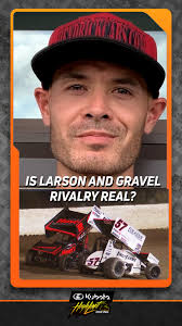 👀 Is the rivalry between Kyle Larson and David Gravel real? #HighLimitRoom  #Kubota
