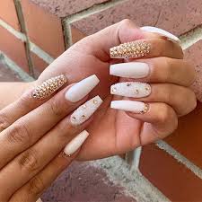 See more ideas about nails, white coffin nails, nail designs. 40 Impressive White Coffin Nail Designs You Ll Flip For In 2020 For Creative Juice