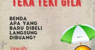 3.43 mb, was updated 2017/12/08 requirements:android hi, there you can download apk file teka teki lucu banget for android free, apk file version is 1.0 to download to your android device just click this button. Pantun Teka Teki Yang Sulit Beserta Jawabannya