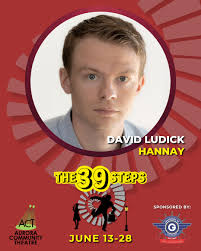 Four actors playing multiple characters, lots of costume changes, and some  Hitchcock thrown in for good measure. Come see what's going on! Tickets at  auroracommunitytheatre.com #theatre #theater #the39steps #hitchcock  #communitytheatre