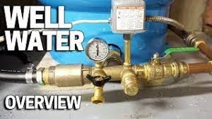On one side of the t there is a single down pipe going to the pressure tank. Well Water Pressure Pumps Tanks How It Works Youtube