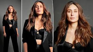 Kareena Kapoor Khan Wears Open Blazer, Sexy Black Corset Set Worth Rs 4  Lakh at Koffee With Karan 7