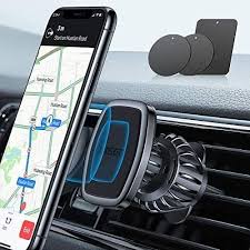 Lisen Support Aimant Telephone Voiture Clip Ameliore Porte Telephone Magnetique 6aimants Telephone Voiture Support Telephone Voiture Porte Telephone Voiture