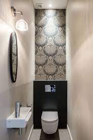 Stylish Modern Interiors From 32 Of The Stylish Modern Interiors Collection Is The Most Trend In 2021 Small Toilet Room Small Bathroom Makeover Small Downstairs Toilet
