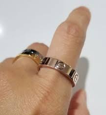 Cartier Love Rose Gold Ring 6 7 8 9 10 For Sale In Austin Tx Offerup In 2020 Cartier Love Ring Cartier Rose Gold Ring Rose Gold Plated Ring