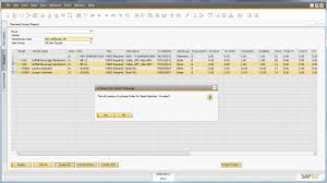 Demand Action Report Generating Replenishment Purchase Order In Sap Business One