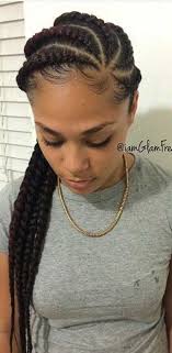 In order to achieve this style, here are some of the products that she used: 50 Natural And Beautiful Goddess Braids To Bless Ethnic Hair In 2020