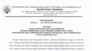 Setelah dilaksanakan verifikasi kepada berkas lamaran dan dokumen yang diunggah oleh para pelamar cpns . 307 Pelamar Lolos Di Tahap Sanggah Cpns 2019 Kementerian Desa Pdtt Cek Nama Anda Di Sini Halaman 2 Tribunnews Com