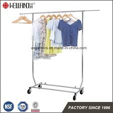 And we produce custom sample bags with your company and team logo printed on them. Retail Services Heavy Duty Clothing Garment Adjustable Salesman Rolling Rack Hanger Chrome Business Industrial