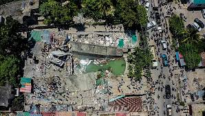 Haiti was so devastated by the 2010 earthquake that a campaign group for the island nation 'another tremor is disaster' how haiti was already devastated after 2010 earthquake (image: Wuaz76ewv Oe9m