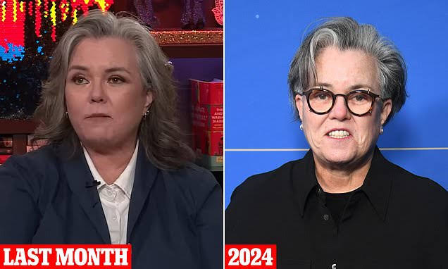 Rosie O'Donnell reveals staggering price of her facelift... and how  Mounjaro 'changed her life' | Daily Mail Online
