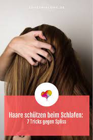 haare schutzen beim schlafen 7 tricks gegen spliss haare pflegen haare haarpflege fur lockiges haar