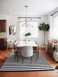 Round arc pedestal dining room table. Dining Room Makeover With West Elm Crystalin Marie Mid Century Modern Dining Room West Elm Dining Room Modern Expandable Dining Table