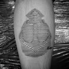 Hippie flower tattoo design for leg calf. 60 Trippy Tattoos For Men Psychedelic Design Ideas