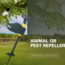 It doesn't kill or harm the animals; Garden Water Jet Spray Animal Repeller Motion Activated Sprinkler Local Delivery Motion Activated Sprinkler Repeller Water Jet