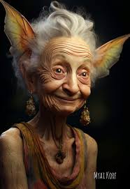 HER NAME IS NANA SPARKLEWING Fairy Godmother from the Forgotten Forest...  -- Myai --