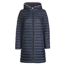 Tommy Hilfiger Th Ess Lw Down Packable Coat Marine Fast Delivery Spartoo Europe Material Duffel Coats Women 199 20