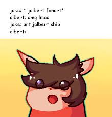 Memes Jalbert Albert X Jake Edit Flamingo Art Fan Art Art Reference