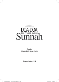 Doa Doa Mathur Dari Sunnah Flip Ebook Pages 1 50 Anyflip Anyflip