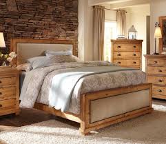 Willow Upholstered Bed Distressed Pine Progressive Furniture Upholstered Panel Bed Slatted Headboard