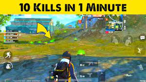 10 Kills In 1 Minute In Pubg Mobile Lite Pubg Mobile Lite Solo Vs Squad Gameplay Youtube