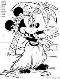 Dibujos Disney Para Colorear Con Numeros