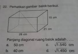 Rabu, 05 desember 2012 tutorial c++. Panjang Diagonal Ruang Balok Adalh Tolong Ya Kak Brainly Co Id