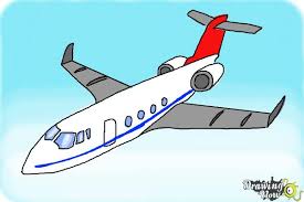 How to draw an aeroplane. How To Draw A Airplane Drawingnow
