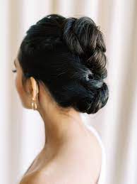 Natural Hair Makeup Looks For Brides Ruby Finch Salon Las Vegas Bridal Hair Inspiration Unique Wedding Hairstyles Hair Extensions Best