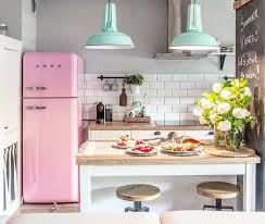 Kitchens With Pink Smeg Fridge Shoko Design The Definitive Source For Interior Designers Diy Kitchen Decor Kitchen Inspirations Pink Smeg Fridge