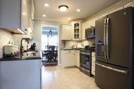 The muted grey finish really goes well with a variety of cabinet as well as countertop finishes. 12 Gorgeous Slate Appliances With White Cabinets Ideas For Inspirations Jimenezphoto