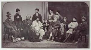 Khan of Lalpura and Followers with Political Officer. | All Works | The MFAH Collections