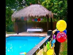 Diy Pool Party Decorating Ideas Youtube