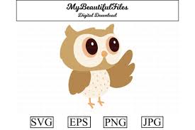 Download Owl Clipart Design Graphic By Mybeautifulfiles Creative Fabrica PSD Mockup Templates