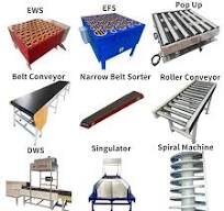 Narrow Belt Automatic Sorting System Linear Narrow Belt Sorter Conveyor for Express Mail Box Carton Package Letter