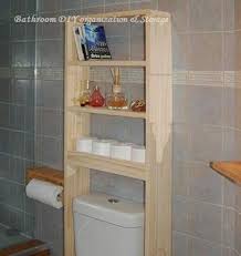 Offer a touch of understated style and utility to the master bath or powder room with this freestanding. 13 Creative Bathroom Organization And Diy Solutions 1 Diy Bathroom Storage Bathroom Wood Shelves Shelves Above Toilet