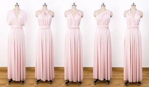 Light Pink Maxi Infinity Dress Convertible Bridesmaid Dress Cheap Prom Dress Evening Dress M Light Pink Maxi Dress Multiway Bridesmaid Dress Multi Way Dress