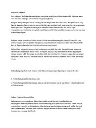 Traditional sunni and shia islamic marital jurisprudence allows muslim men to be married to multiple women (a practice known as polygyny and polygamy)—up to four at any point in time. Pengertian Poligami
