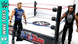 Wwe wrekkin' slam mobile gdc21. Wwe Tough Talkers Total Tag Team Ring Toy Playset Unboxing Construction Review Youtube
