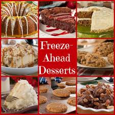 Varying amounts of texture add even more interest. 68 Make Ahead Freezable Desserts For The Holidays Mrfood Com