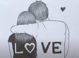 The cute drawings templates have countless uses. Valentine Couple Drawing By Pencil How To Draw Romantic Couple