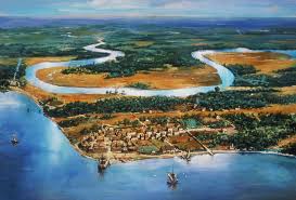 The Jamestown Colony Settled On The Banks Of Virginia S James River In 1607 And Founded The First Permanent English Jamestown Colony Jamestown Colonial America