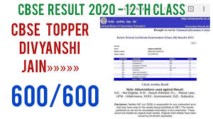Central board of secondary education (cbse) examination results ; Cbse 12th Board 2020 Topper Divyanshi Jain Interview Cbse 12th Result 2020 Declared Check Cbseresult Youtube