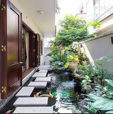 Desain kolam ikan dalam rumah ini bisa menjadi solusi yang tepat bagi kamu yang tidak punya sisa lahan cukup untuk membuat kolam ikan. 30 Desain Kolam Ikan Minimalis Di Depan Dan Dalam Rumah