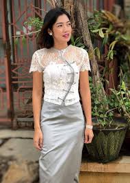 Pin By Era On Culture Traditional Dresses Designs Traditional Dresses Myanmar Dress Design