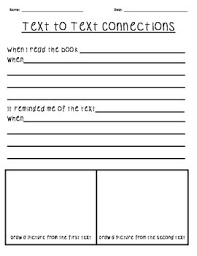 Pin By Michelle Elizabeth On Grade 1 2 Reading Strategies In 2020 Text To Text Connections Text To Text Text To World
